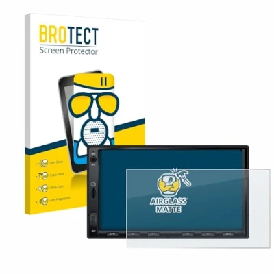 Abbildung von BROTECT Entspiegelungs Schutzglas für Atoto F7 WE Schutz Folie Panzerfolie Glas Matt [Extrem Kratzfest 9H, Anti Reflex, Fingerprint]