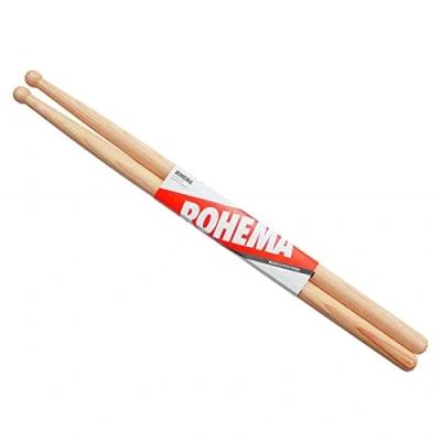 Abbildung von Rohema RM1 Marching Sticks Hickory Drumsticks mit Holzspitzen