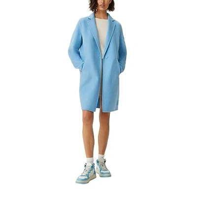 Abbildung von comma casual identity Klassischer Mantel, Damen, Größe: 38, Himmelblau