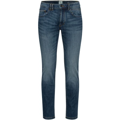 Abbildung von camel active Jeans Slim Fit, Herren, Größe: 40x32, Dark indigo