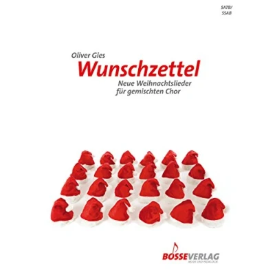 Abbildung von Wunschzettel Neue Weihnachtslieder für gemischten Chor . Chorpartitur