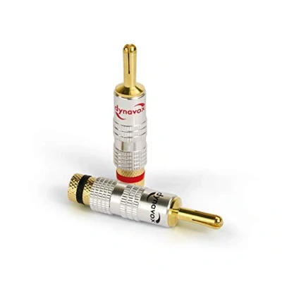 Abbildung von Dynavox Banana Plug Connector Expandable Tip 2 Paar
