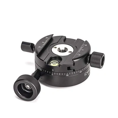Abbildung von SUNWAYFOTO GC 01 Geared Head Professional Panorama Stativ Kopf DSLR Kamera Zubehör