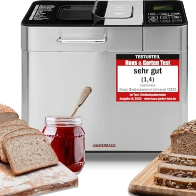 Abbildung von Gastroback Brotbackautomat &quot;42823 Advanced&quot;, 18 Programme, 500 W