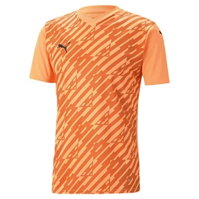 Abbildung von Puma Fussball Teamultimate Tshirt print für Kinder, Größe: 164, Orange