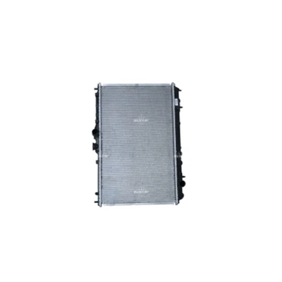 Abbildung von NRF 519517 Kühler, Motorkühlung Aluminium 673 400 20 mit Anbauteilen Kühlrippen gelötet MITSUBISHI: Space Star, Carisma Schrägheck