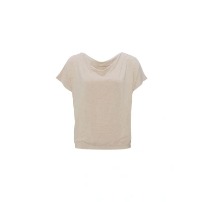Abbildung von OPUS Tshirt basic, Damen, Größe: 36, Soft oat
