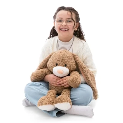 Abbildung von NICI Kuscheltier Hase Lopino 50cm braun Weiches Plüschtier niedliches Stofftier zum Kuscheln &amp; Spielen tolle Geschenkidee für Kinder Erwachsene 62322