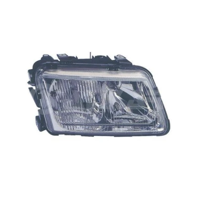Abbildung von ABAKUS 441 1126R LD EM Scheinwerfer rechts H7, H1 ohne Nebelscheinwerfer Glühlampe Stellmotor für LWR PX26d, P14.5s AUDI: A3 Schrägheck