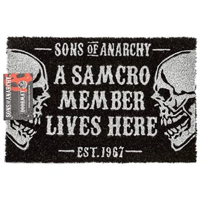 Abbildung von empireposter Sons of Anarchy Fußmatte Fußabtreter, Größe: 60 x 40 cm, Material Kokosfaser