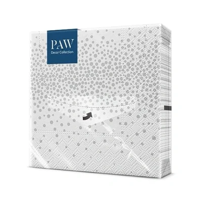 Abbildung von PAW Serviette Papier 3 Plis (33 x 33 cm) I Lot de 20 Élégance Sous Forme Serviettes Confettis, Mariages, Communions, Anniversaires, Nouvel An, Carnaval (Confetti)
