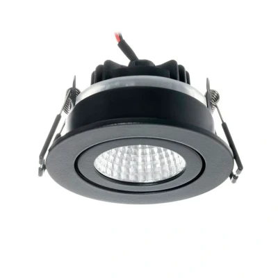 Abbildung von Arcchio LED Downlight Jyra, schwarz, 4.000K