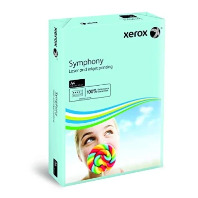 Abbildung von Xerox 003R93968 Drucker /Kopierpapier Symphony, DIN A4, 80 g/m², 500 Blatt, mittelblau