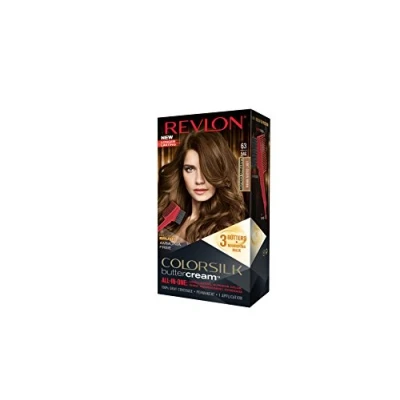 Abbildung von Revlon Luxurious Colorsilk Buttercream Hair Color 126,8 ml 63 Light Golden Brown