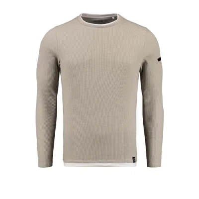 Abbildung von KEY LARGO Herren Stefano Round Sweatshirt, Dove Grey (1123), 3XL