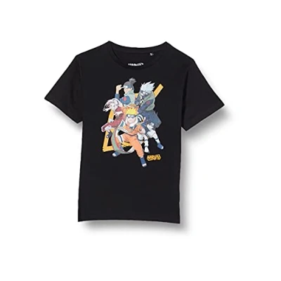 Abbildung von cotton division Jungen Bonarutts015 T Shirt, Schwarz, 14 Jahre(XS)