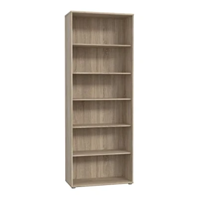 Abbildung von FORTE TEMPRA 2 Regal mit 5 Einlegeböden, Holzwerkstoff, Sonoma Eiche Dekor, (B x H T) 73,7 197,5 34,8 cm