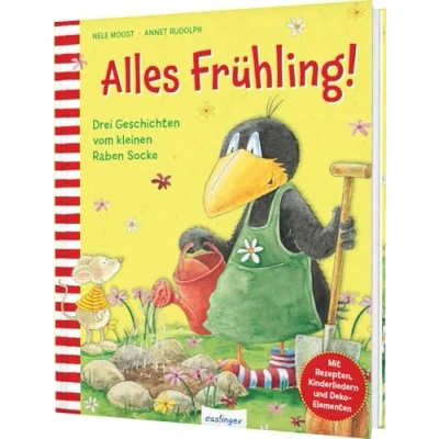 Abbildung von Der kleine Rabe Socke: Alles Frühling!: Drei Geschichten vom kleinen Raben Socke