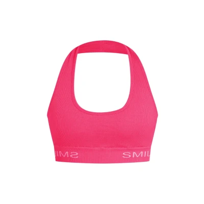 Abbildung von Smilodox Azura Sportbh mit mittlerer Stützkraft, Damen, Größe: XS, Pink
