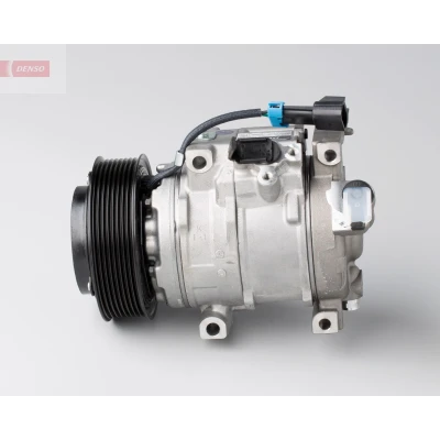 Abbildung von DENSO DCP99520 Kompressor 10SRE18C 12 PAG 46 R 134a mit Magnetkupplung