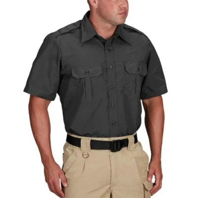 Abbildung von Propper Herren Kurzarm Taktisches Kleid Hemd, Dunkelgrau, Größe S