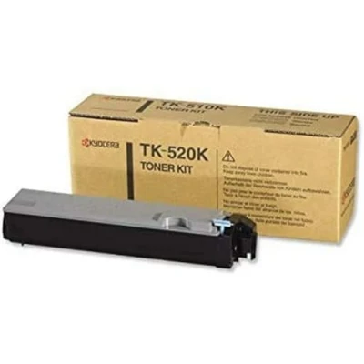 Abbildung von Kyocera TK 520K Schwarz. Original Toner Kartusche 1T02HJ0EU0. Kompatibel für FS C5015N