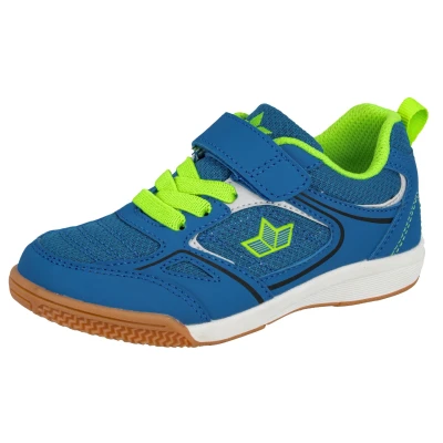 Abbildung von Lico Unisex Kinder Racine Vs Hallenturnschuhe, Blau Lemon, 37 EU