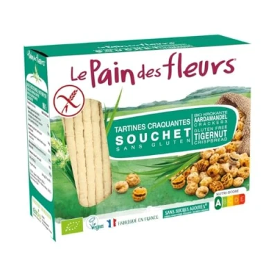 Abbildung von Pain Des Fleurs Knusprige Bio Cracker Mit Erdmandeln (150 Gr)