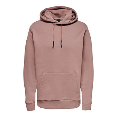 Abbildung von ONLY &amp; SONS Men&#039;s ONSCERES Life Hoodie Sweat NOOS Kapuzenpullover, Burlwood, XS