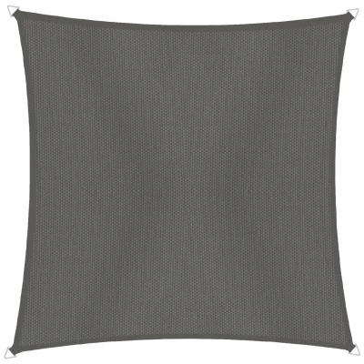 Abbildung von Windhager Sonnensegel &quot;Cannes Quadrat&quot;, 4x4m, anthrazit