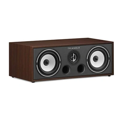 Abbildung von TRIANGLE BOREA BRC1 Home Theater Center Lautsprecher 2 Wege Belastbarkeit 100W Leistung 90 dB/W/m Bassreflex 485 x 176 274 mm Nussbaum