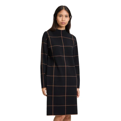 Abbildung von Betty Barclay Strickkleid, Damen, Größe: 36, Patch black brown