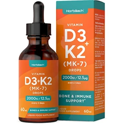 Abbildung von Horbaach Vitamin D3 K2 Tropfen