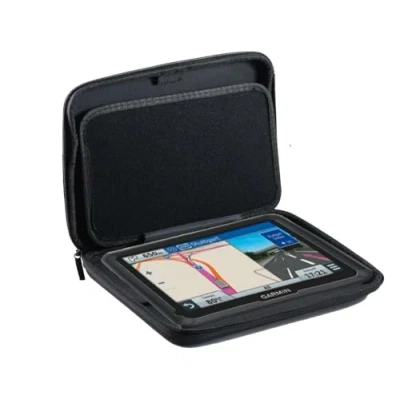 Abbildung von Navitech Schwarz Hartschalentasche Kompatibel Mit Dem Garmin DriveSmart 86 GPS Sat NAV
