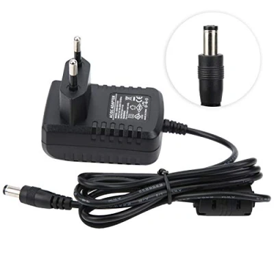 Abbildung von Effektpedal Netzteiladapter, 9V 1A AC/DC Adapter für E Gitarren Orgel Tastaturverstärker 100 240V(EU Plug)