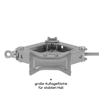 Abbildung von ALCA Ultra Kompakt 436080 Wagenheber 0.8 mechanisch PKW Scherenwagenheber