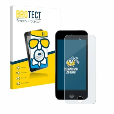 Abbildung von BROTECT Entspiegelungs Schutzglas für Apple iPod Touch (Gen.5/6/7) Schutz Folie Panzerfolie Glas Matt [Extrem Kratzfest 9H, Anti Reflex]