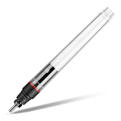 Abbildung von Aristo AR63018 MG1 PRO Tuschfüller Strichstärke 0,18 mm (verchromte Zeichenspitze für hohe Präzision und Langlebigkeit, gleichmäßiger Tintenfluss, einfach nachfüllbar) transparent