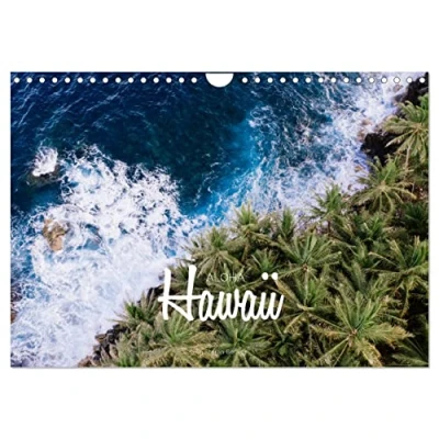 Abbildung von Aloha Hawaii (Wandkalender 2025 DIN A4 quer), CALVENDO Monatskalender