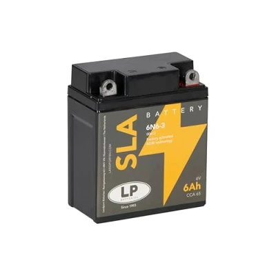 Abbildung von LP Motorrad SLA Batterie 6N6 3 (6V 6Ah)