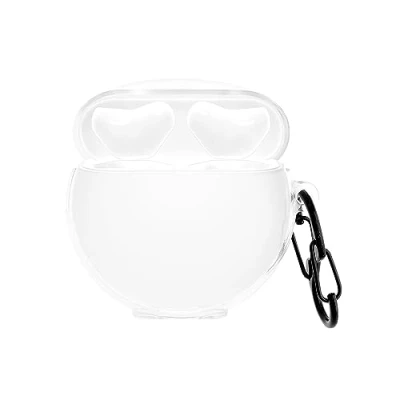 Abbildung von kwmobile Hülle kompatibel mit Huawei Freebuds 3 TPU Silikon Schutzhülle Case Cover Kopfhörer Transparent