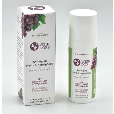 Abbildung von Weindorf Naturkosmetik Anti Aging Handcreme &amp; Nagelpflege 50 ml