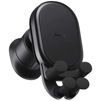 Abbildung von Stable Gravitational Wireless Charging Car Mount Pro 15W (Air Outlet Version) Black von Baseus Schwarz Aluminium