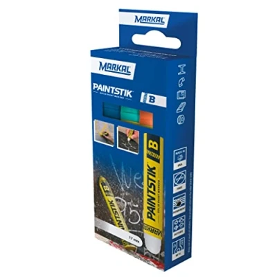 Abbildung von Markal B Paintstik Retail Pack 17mm 1 x Grün + Blau Orange.