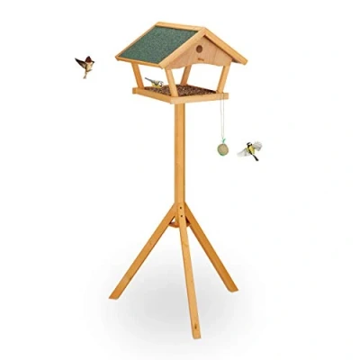 Abbildung von relaxdays Vogelhaus XXL Vogelfutterhaus mit Ständer