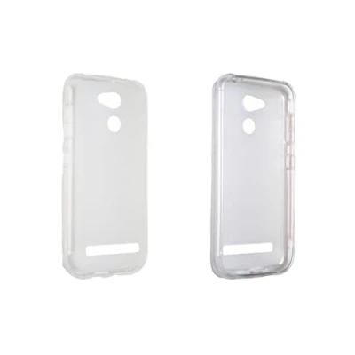 Abbildung von caseroxx Schutz Hülle TPU kompatibel mit Olympia Neo Mini, Gummi Handy Tasche weiß transparent