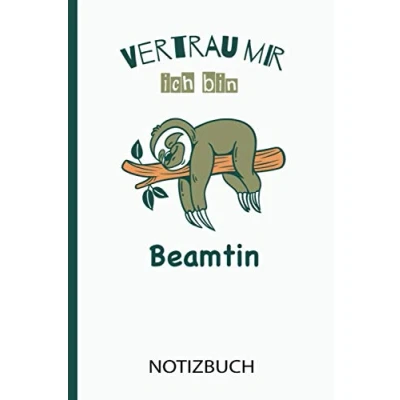 Abbildung von Vertrau mir ich bin Beamtin: A5 Notizbuch als Geschenk für eine Beamtin /punktiert Geschenke zum GeburtstagGeburtstagsgeschenk Kollegin