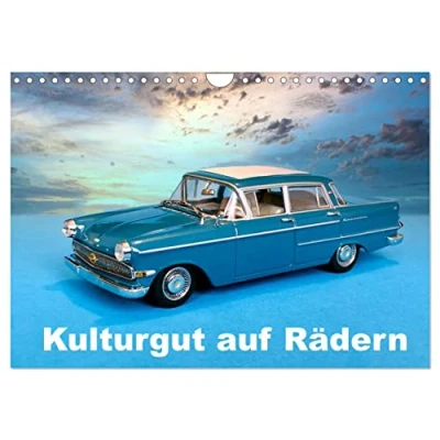 Abbildung von Kulturgut auf Rädern (Wandkalender 2025 DIN A4 quer), CALVENDO Monatskalender