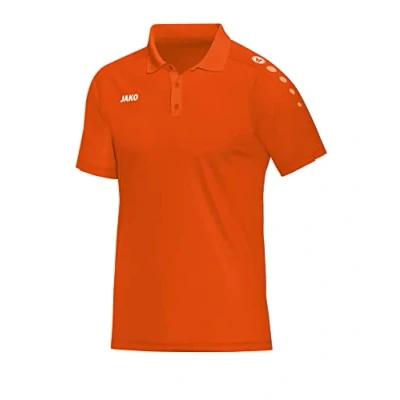 Abbildung von JAKO Herren Polo Classico, neonorange, XXL, 6350