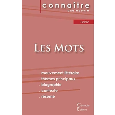 Abbildung von Fiche de lecture Les Mots Jean Paul Sartre (Analyse littéraire référence et résumé complet)